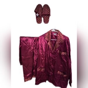 Men's Large Playboy Hugh Hefner Smoking Jacket Costume, Unworn, Original Pic